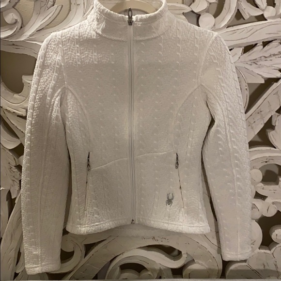 Spyder sky/thermal zipped top - technical wear - Picture 3 of 8